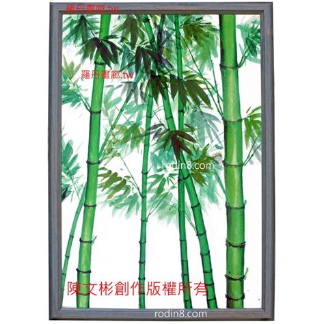 竹子高風亮節 單扇門